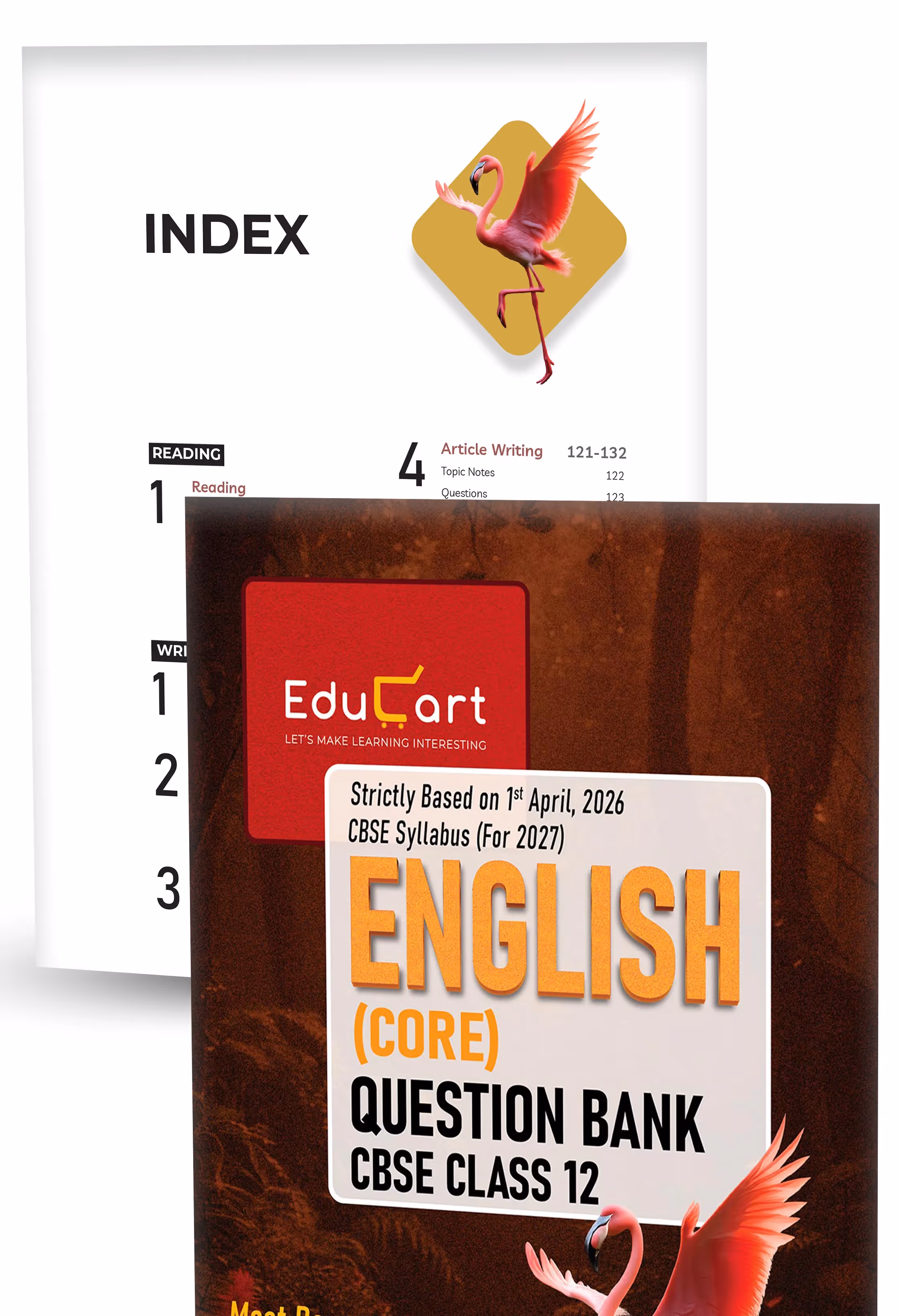 Educart CBSE Class 12 Question Bank Combo 2026–27 | Physics, Chemistry, Mathematics & English | Chapterwise PYQs, Competency-Based & Case-Based Qs | 2027 Syllabus