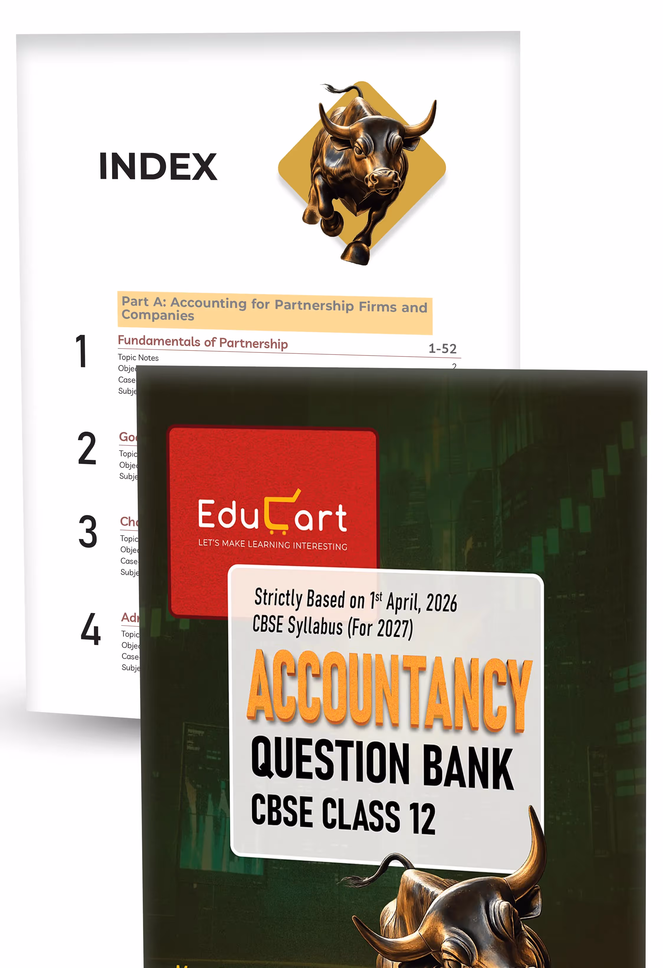 Educart CBSE Class 12 Question Bank Combo 2026–27 | Accountancy, Business Studies, Economics & English | Chapterwise PYQs, Competency-Based & Case-Based Qs | 2027 Syllabus