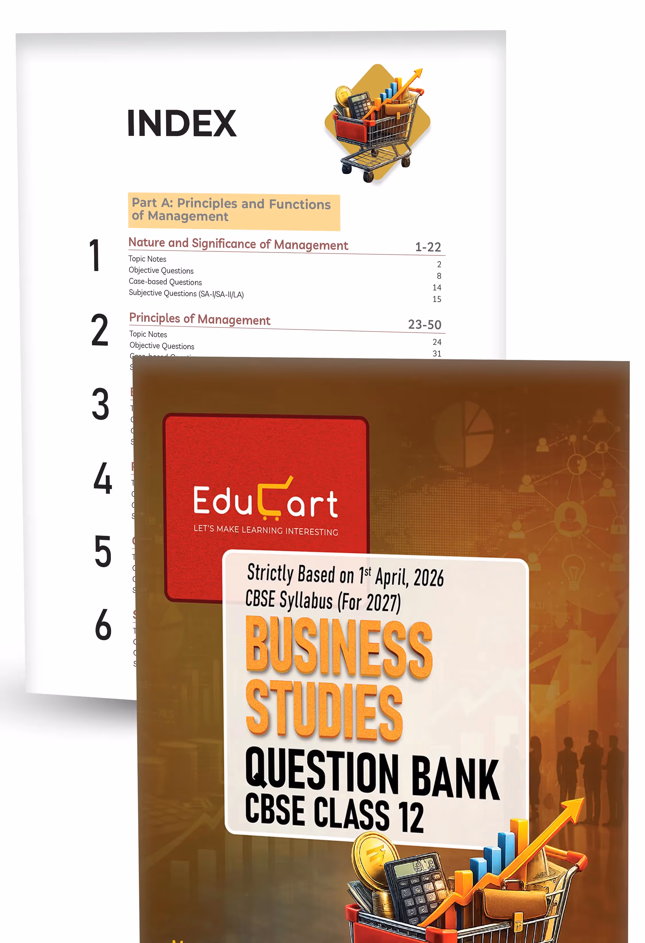 Educart CBSE Class 12 Question Bank Combo 2026–27 | Accountancy, Business Studies, Economics & English | Chapterwise PYQs, Competency-Based & Case-Based Qs | 2027 Syllabus