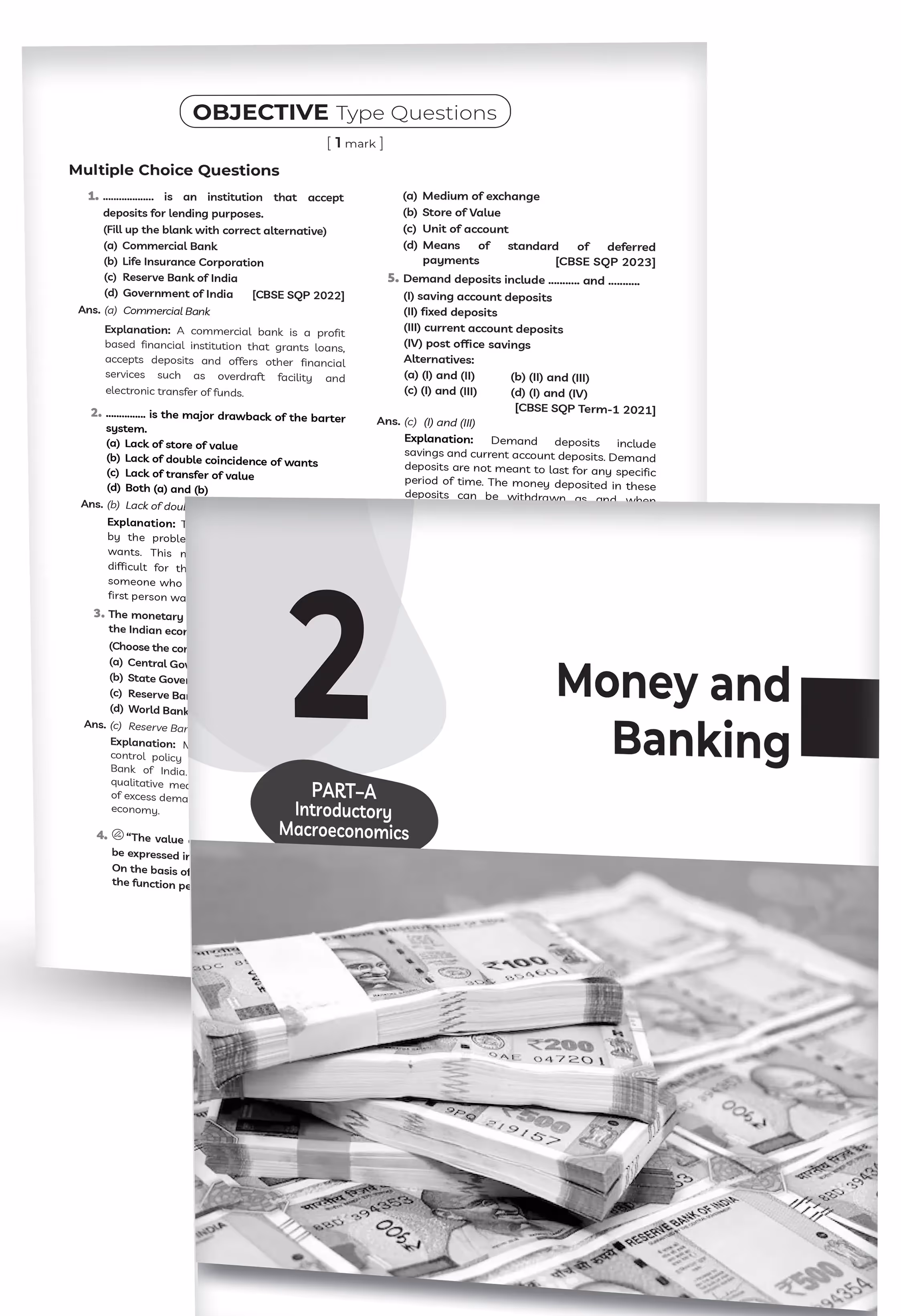 Educart CBSE Class 12 Economics Question Bank 2026–27 | 2027 Syllabus | Chapter-wise PYQs, MCQs, Case-Based Qs & Notes | NCERT-Based