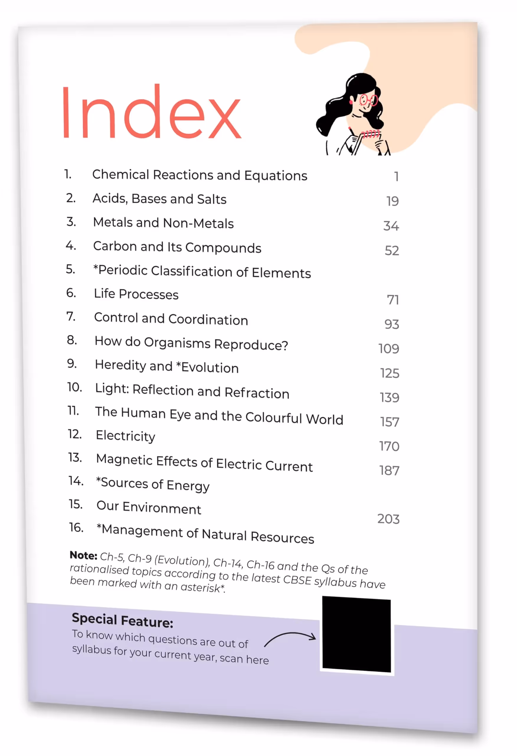 Educart NCERT Exemplar Class 10 Science 2026 Problems Solutions (For 2026-27 Board Exam)
