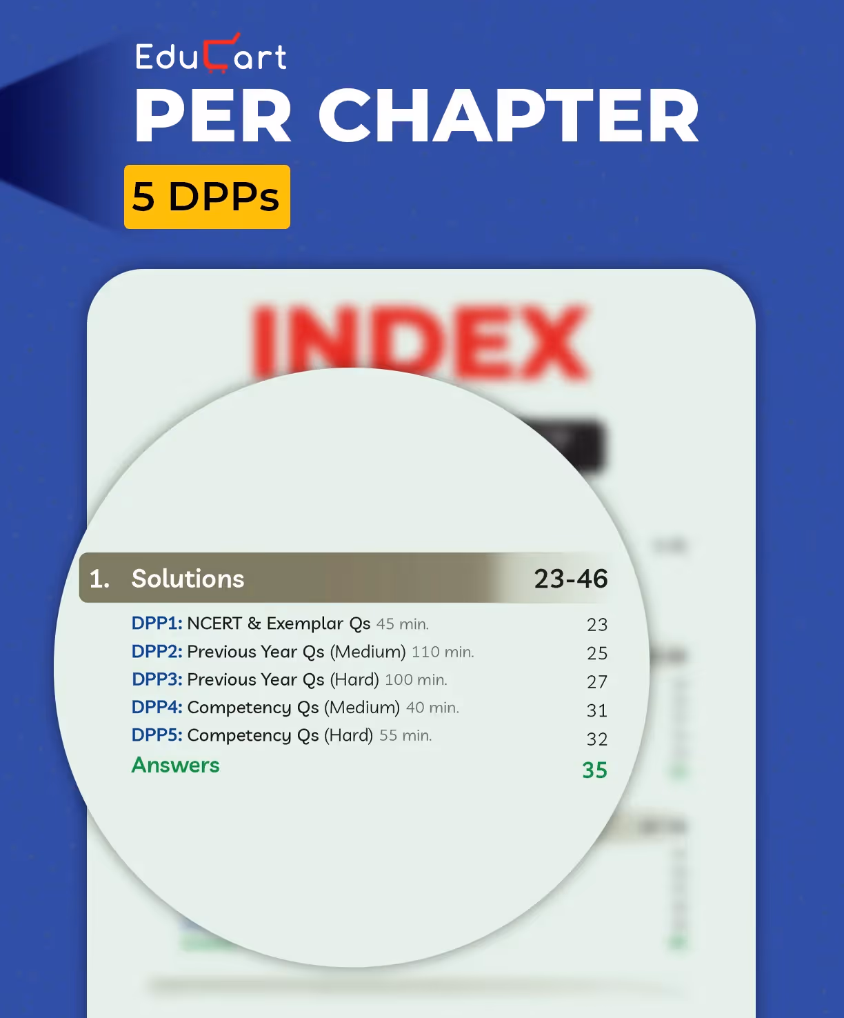 Educart CBSE Class 12 Chemistry One Shot Question Bank 2026–27 | NCERT Questions, PYQs & Competency-Based Qs | Unit Test Worksheet | Latest CBSE Syllabus & Exam Pattern 2027