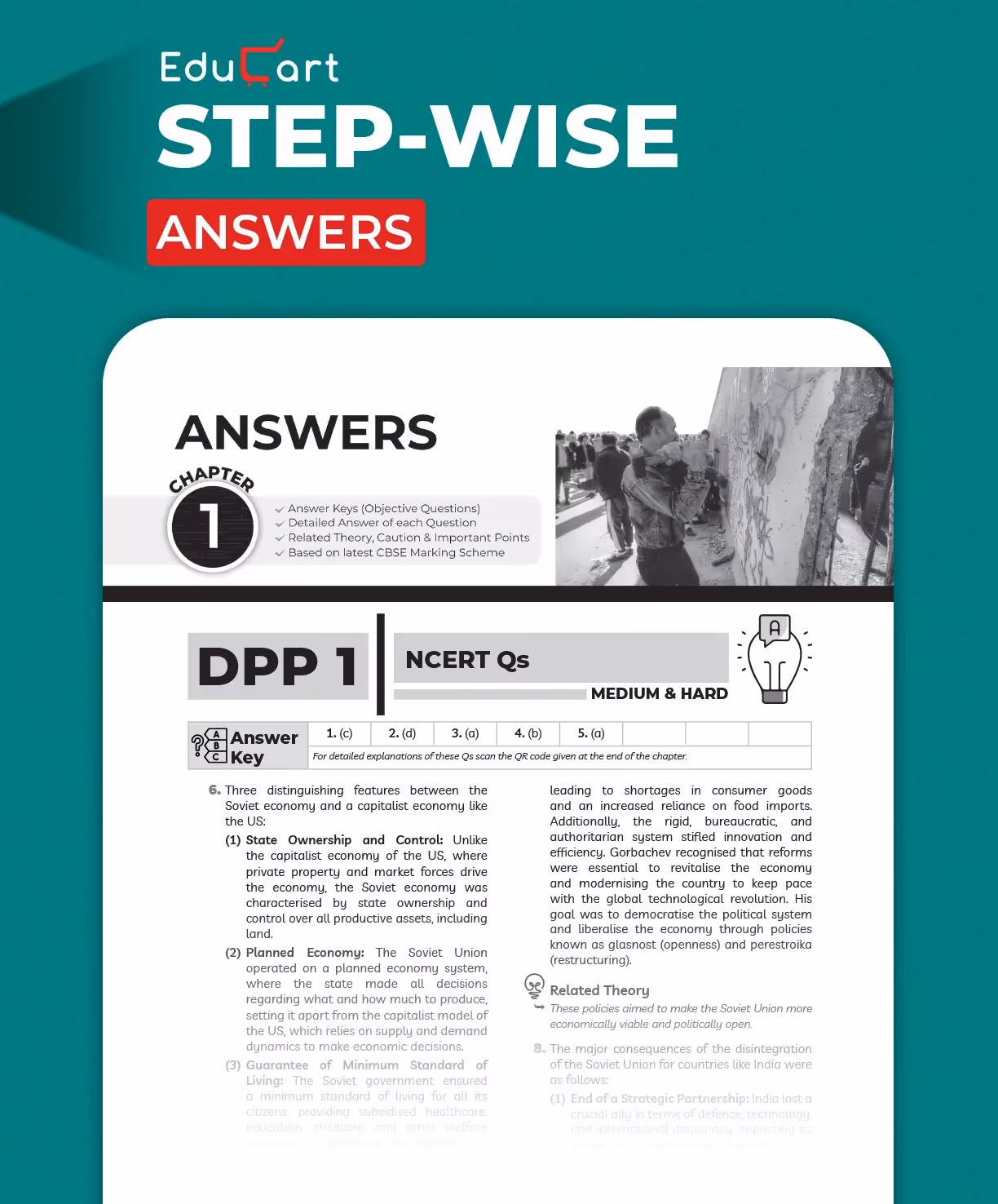 Educart CBSE Class 12 Political Science One Shot Question Bank 2026–27 | NCERT Questions, PYQs & Competency-Based Qs | Latest CBSE Syllabus & Exam Pattern for 2027 Board