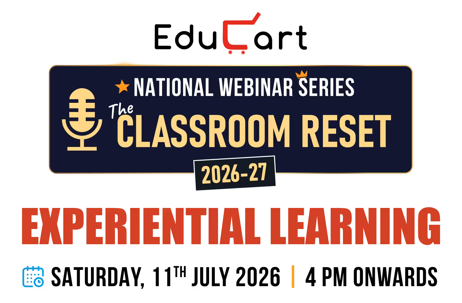 Webinar On Experiential Learning | Educart CPD Program 2026