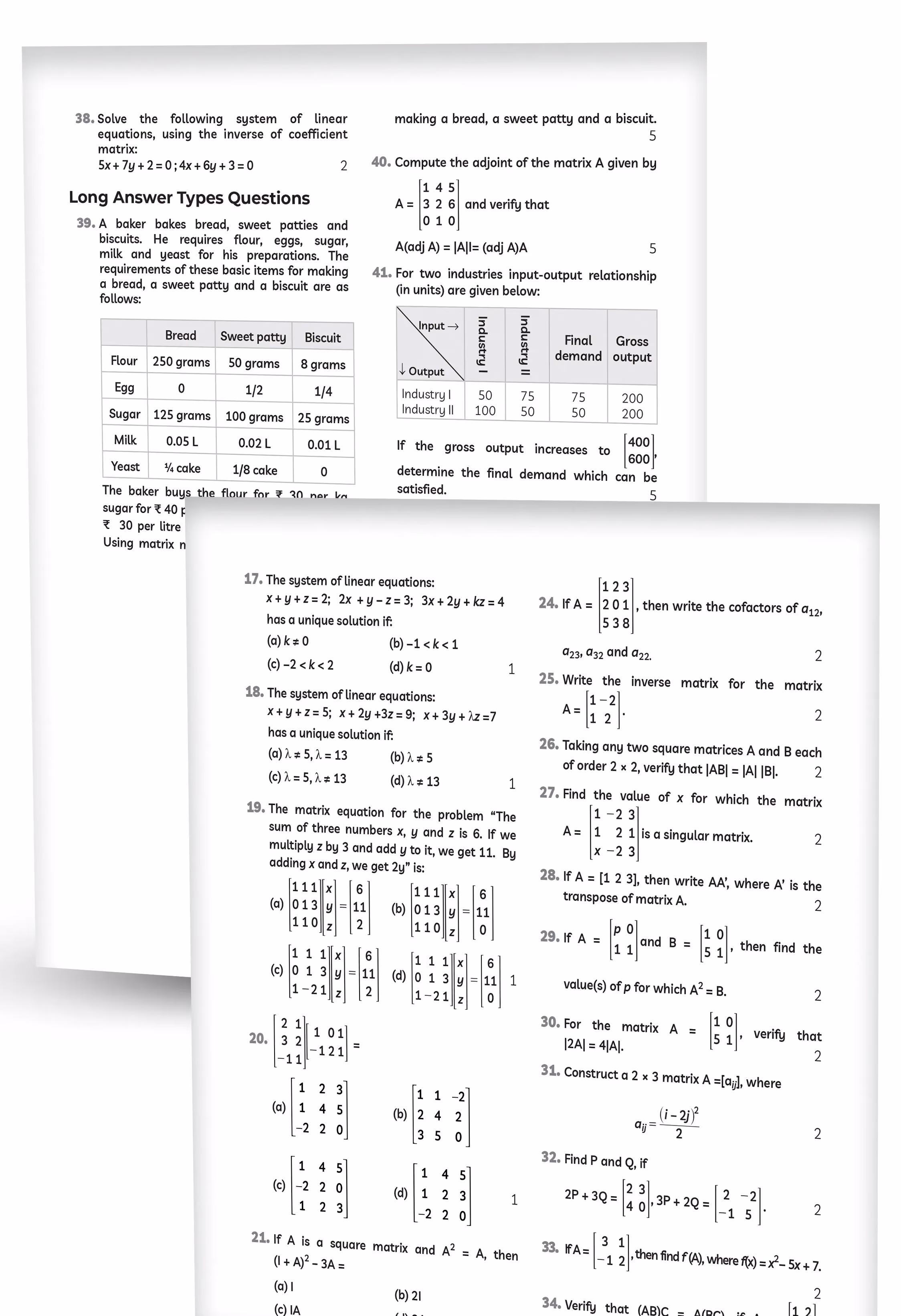 Educart CBSE Class 12 Applied Mathematics Question Bank 2026–27 | 2027 Syllabus | Chapter-wise PYQs, MCQs, Case-Based Qs & Notes | NCERT-Based